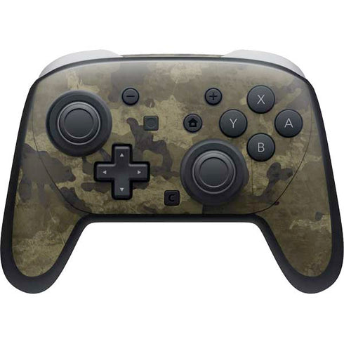 Wood Camo Camouflage Nintendo Switch 2 (2025) Pro Controller Skin