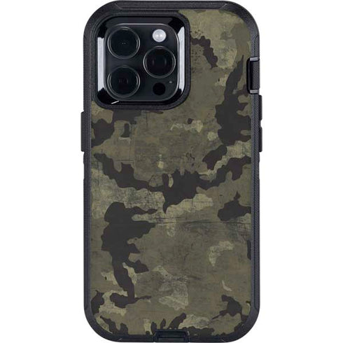 Wood Camo Camouflage Otterbox Defender iPhone Skin