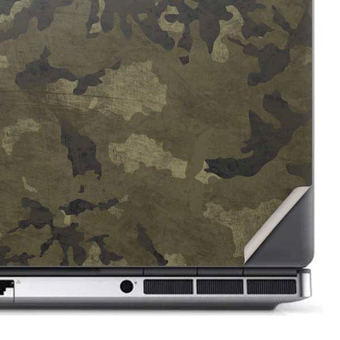 Wood Camo Camouflage Dell Precision Skin
