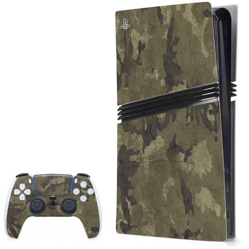 Wood Camo Camouflage PlayStation PS5 Skins