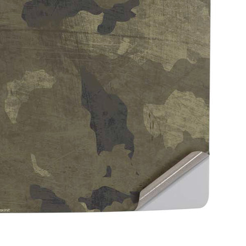 Wood Camo Camouflage PS5 Pro Disk Console Skin