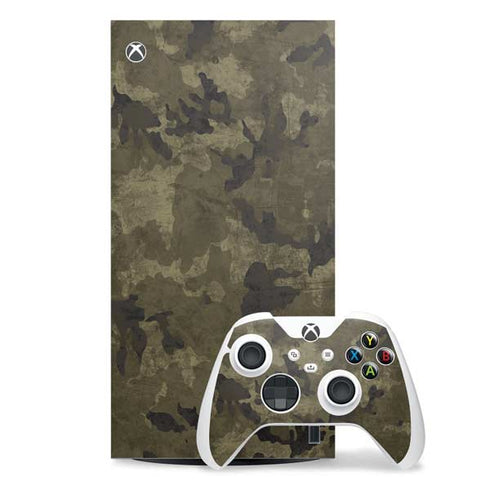 Wood Camo Camouflage Xbox Series X Skins