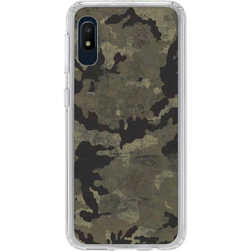 Wood Camo Camouflage Galaxy Cases