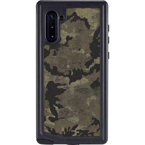 Wood Camo Camouflage Galaxy Cases
