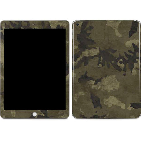 Wood Camo Camouflage Apple iPad Skin