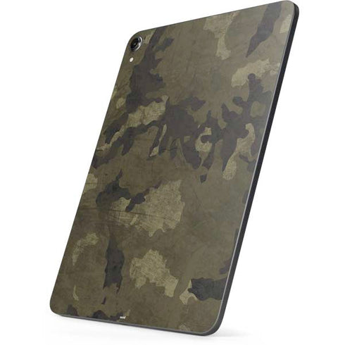 Wood Camo Camouflage Apple iPad Pro Skin