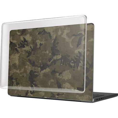Wood Camo Camouflage MacBook Pro 14in (2021-24) Case plus Skin