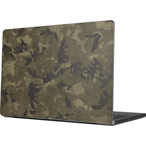 Wood Camo Camouflage Apple MacBook Pro 14-inch Skin