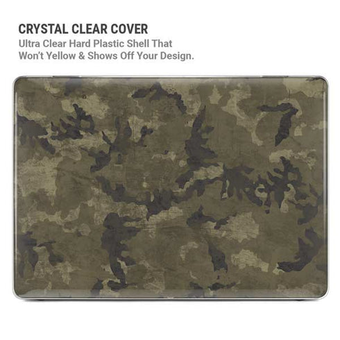 Wood Camo Camouflage MacBook Cases