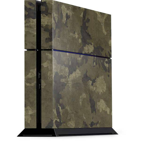 Wood Camo Camouflage PlayStation PS4 Skins