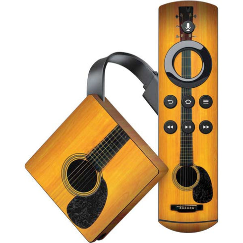 Wood Guitar Amazon Fire TV Skin