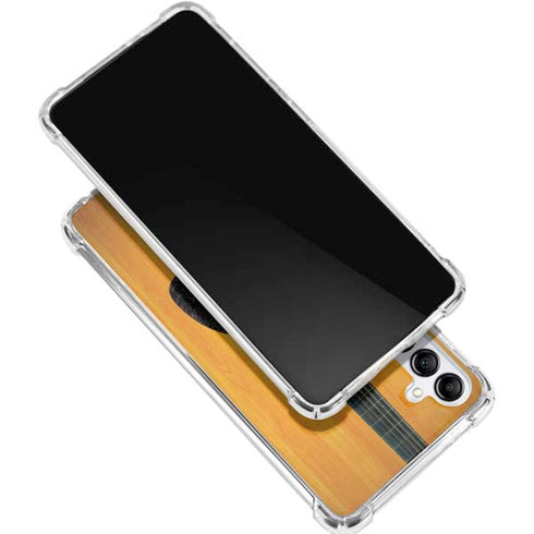 Wood Guitar Gabb Phone 4 Clear Case