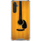 Wood Guitar Galaxy A17 Clear Case