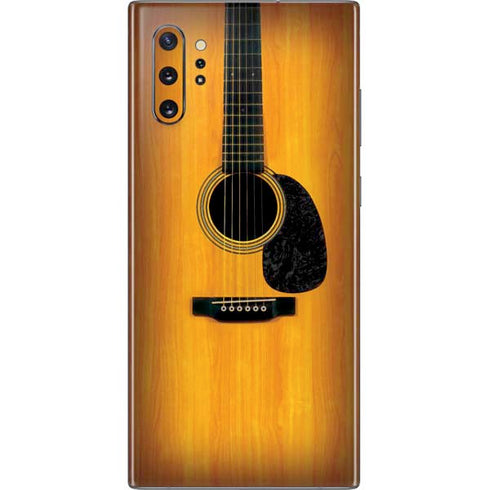 Wood Guitar Galaxy Note 10 Plus Skin