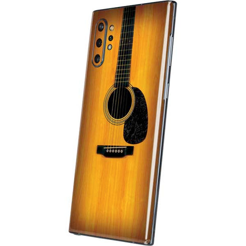 Wood Guitar Galaxy Note 10 Plus Skin