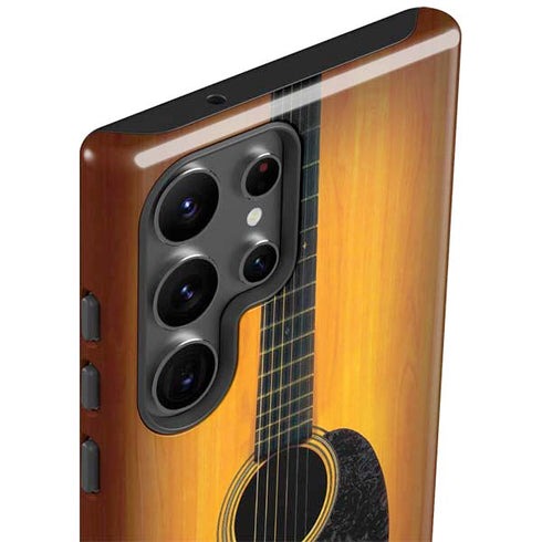 Wood Guitar Galaxy S23 Ultra Pro Case