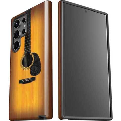 Wood Guitar Galaxy S23 Ultra Pro Case