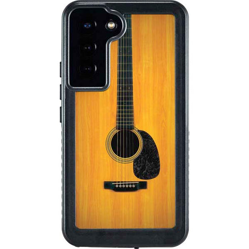 Wood Guitar Galaxy S24 Plus Waterproof Case