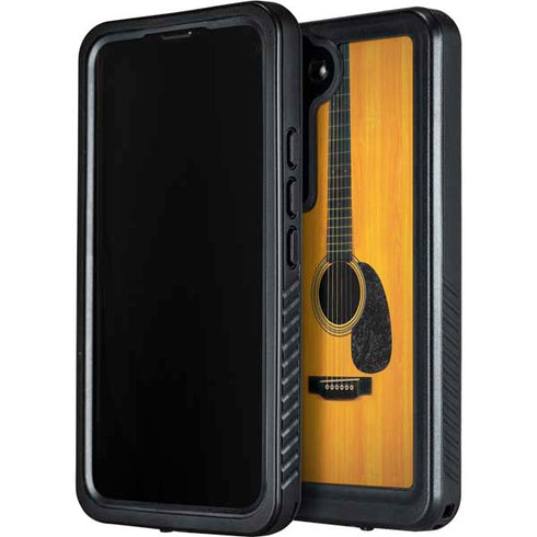 Wood Guitar Galaxy S24 Plus Waterproof Case