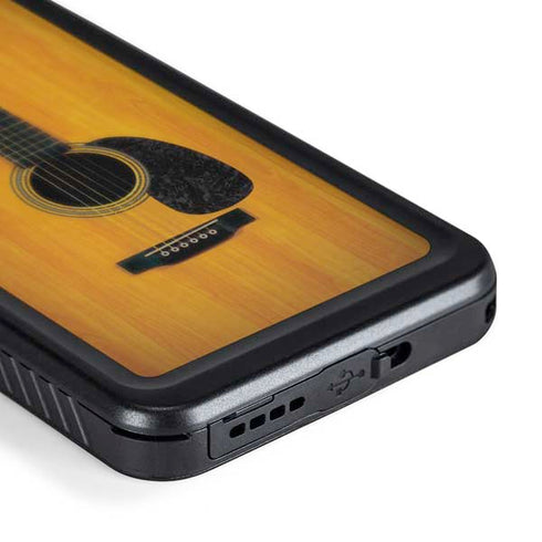 Wood Guitar Galaxy S24 Plus Waterproof Case
