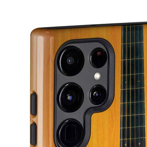 Wood Guitar Galaxy S25 Ultra Impact Case