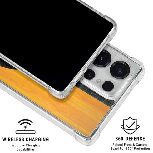 Wood Guitar Galaxy S25 Ultra Clear Case