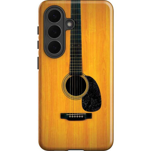 Wood Guitar Galaxy S26 Impact Case