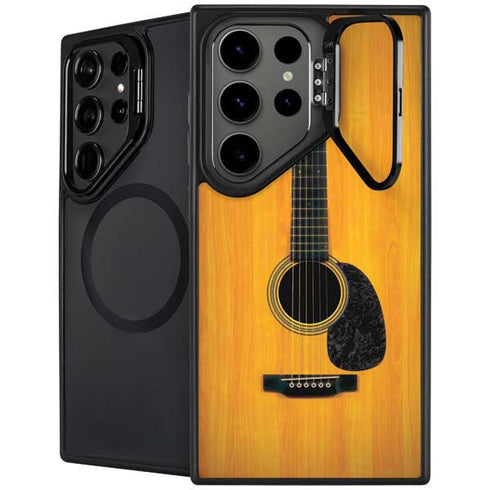 Wood Guitar Galaxy S26 Ultra Kickstand Case