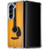 Wood Guitar Galaxy Z Fold5 5G Clear Case