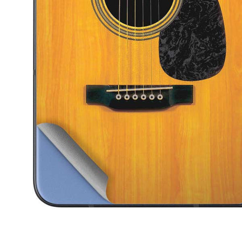 Wood Guitar Galaxy Z Fold5 5G Skin