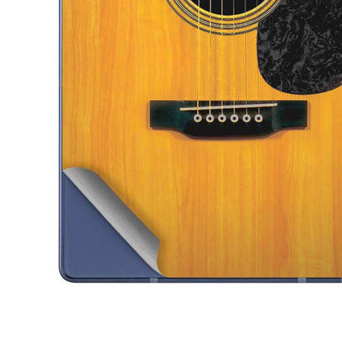 Wood Guitar Galaxy Z Fold6 Skin
