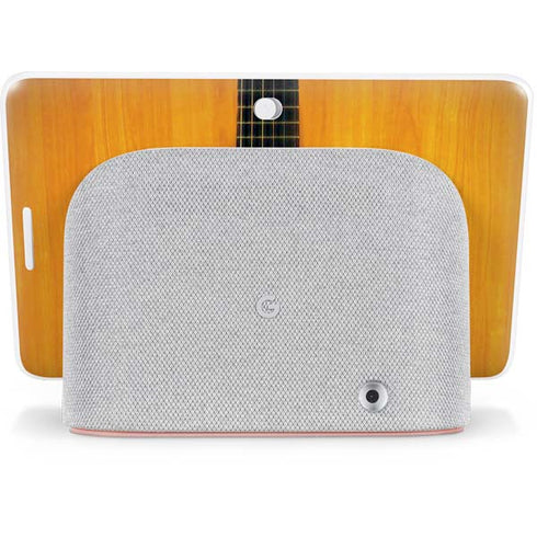 Wood Guitar Google Home Hub Skin