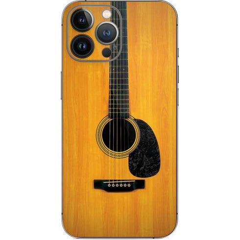 Wood Guitar iPhone 15 Pro Max Skin
