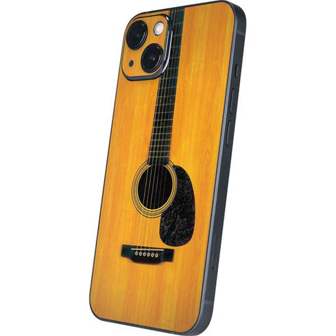 Wood Guitar iPhone 15 Skin