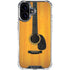 Wood Guitar iPhone 16 Clear Case