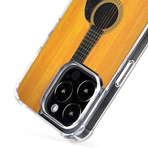 Wood Guitar iPhone 16 Pro MagSafe Case