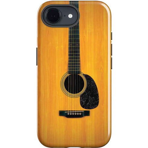 Wood Guitar iPhone 16e Impact Case