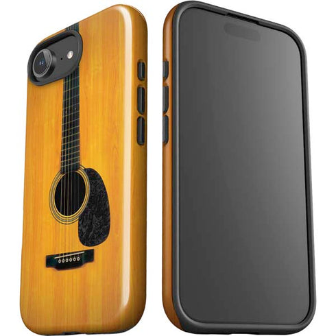 Wood Guitar iPhone 16e Impact Case