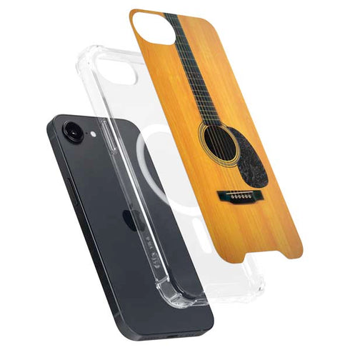 Wood Guitar iPhone 16e MagSafe Case