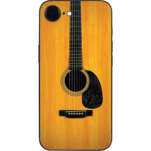 Wood Guitar iPhone 16e Skin