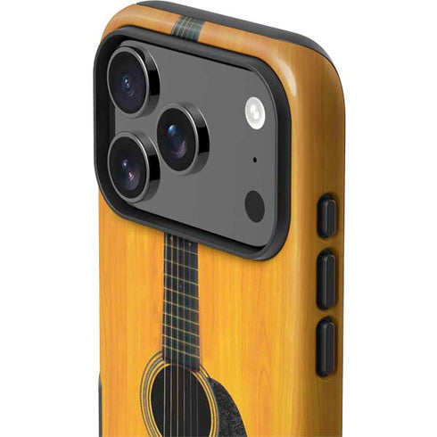 Wood Guitar iPhone 17 Pro Impact Case