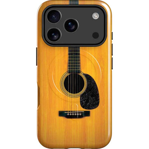 Wood Guitar iPhone 17 Pro Magsafe Impact Case