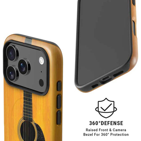 Wood Guitar iPhone 17 Pro Magsafe Impact Case
