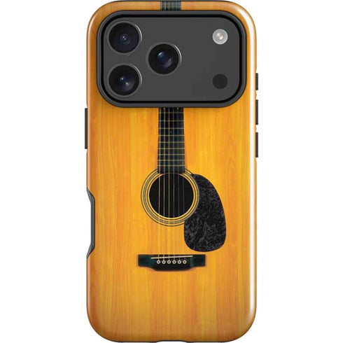 Wood Guitar iPhone 17 Pro Max Impact Case