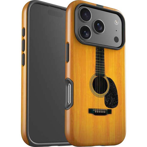 Wood Guitar iPhone 17 Pro Max Impact Case