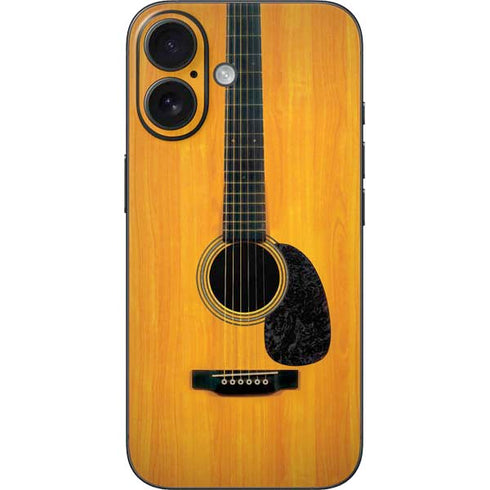 Wood Guitar iPhone 17 Skin