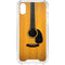 Wood Guitar iPhone XS Clear Case