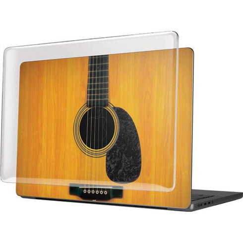 Wood Guitar MacBook Pro 14in (2021-24) Case plus Skin