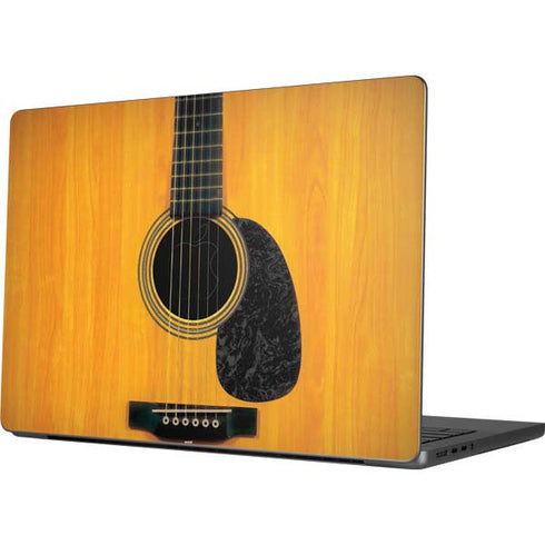 Wood Guitar Apple MacBook Pro 14-inch Skin