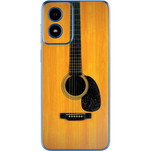 Wood Guitar Moto G Play 4G (2024) Skin